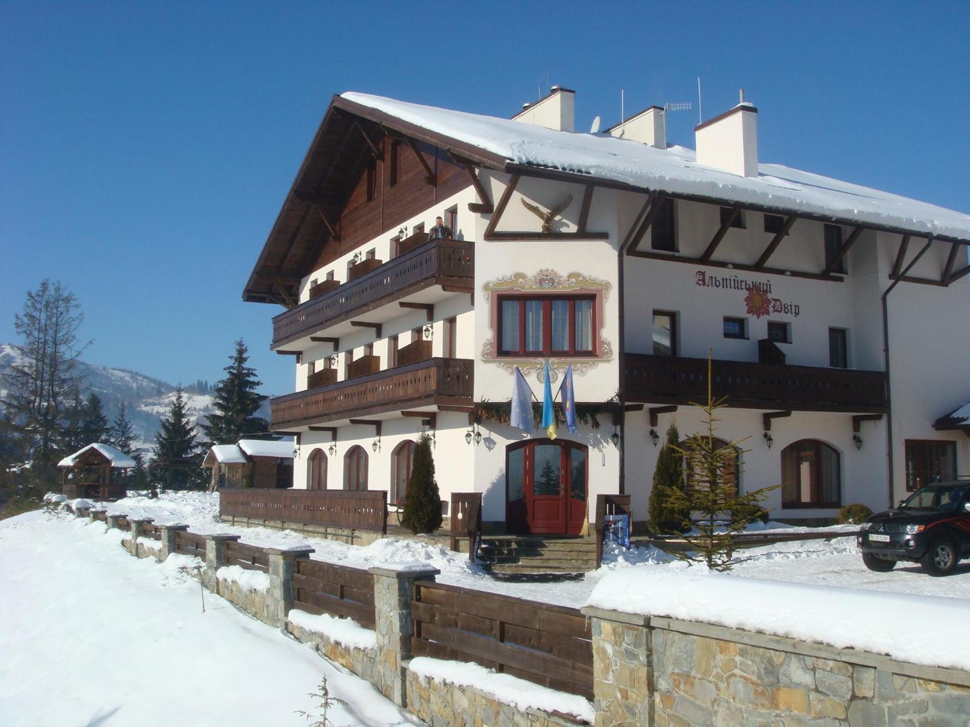 Alpenhof Pansion Hotel Slavske Bagian luar foto